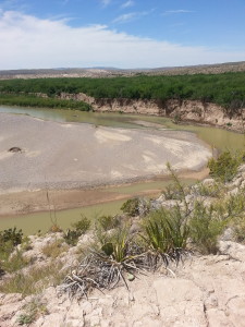 Rio Grande River in Big Bend National Park