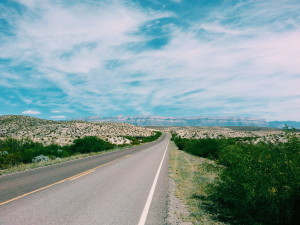 Approaching Big Bend National Park