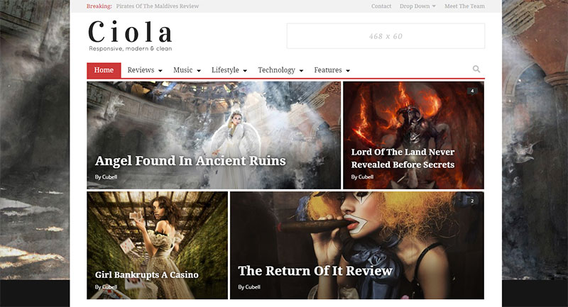 Ciola Paid WordPress Theme