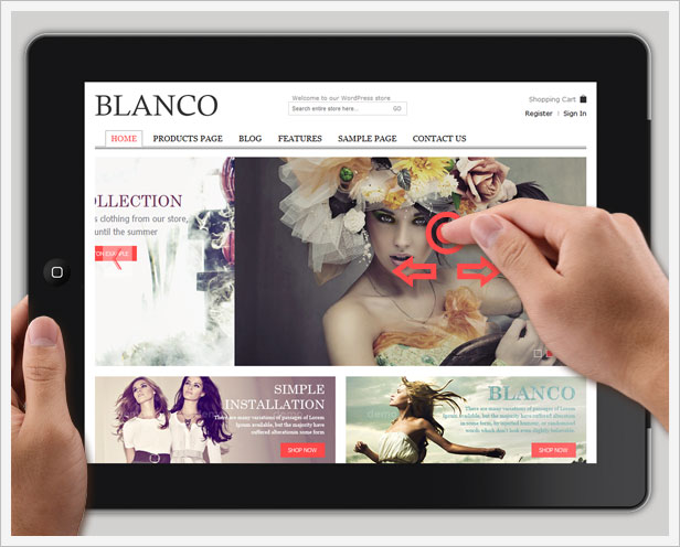 Blanco Premium Paid Woocommerce Theme