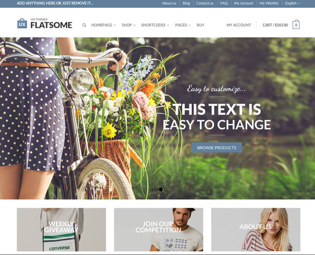 Flatsome premium woocommerce theme