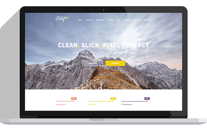 Illdy Free One Page WordPress Theme