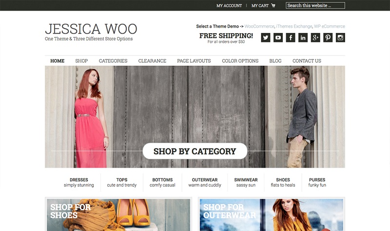 Jessica Theme Studiopress Paid Woocommerce Theme