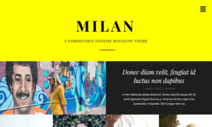 Milan Paid WordPress Magazine Theme