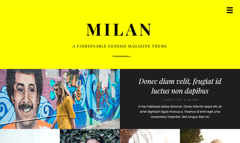 Milan Paid WordPress Magazine Theme