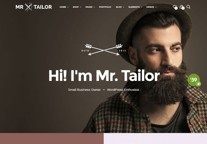 Mr Tailor Premium Woocommerce Theme