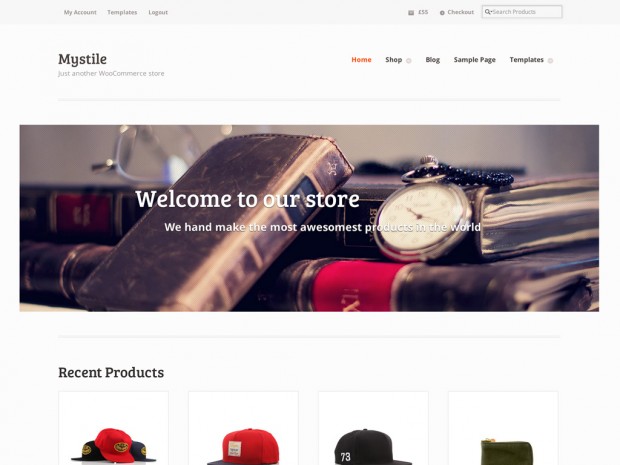 Mystile Free Woocommerce theme