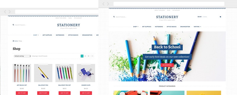 Stationery Premium Paid Woocommerce Theme